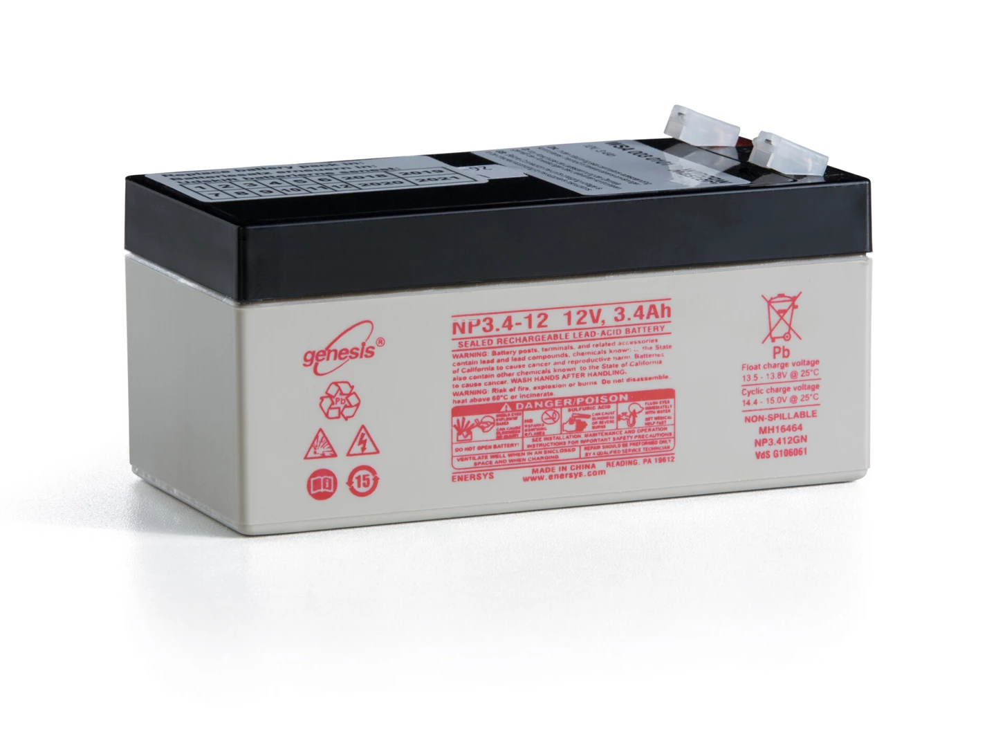 WSA 0xx - Back-up battery for smoke panels